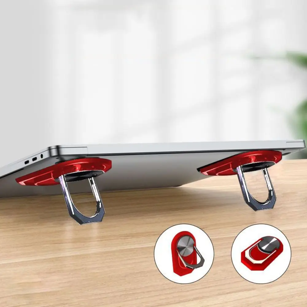 

Self-Adhesive Mini Foldable Laptop Stand Invisible Adjustable Invisible Notebook Holders Universal Foldable