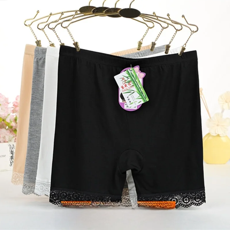 plus Size Se Pants for Women 200 Pou Modal Tee-quarter Length orts Summer Faion Comfortable Underwear Bot