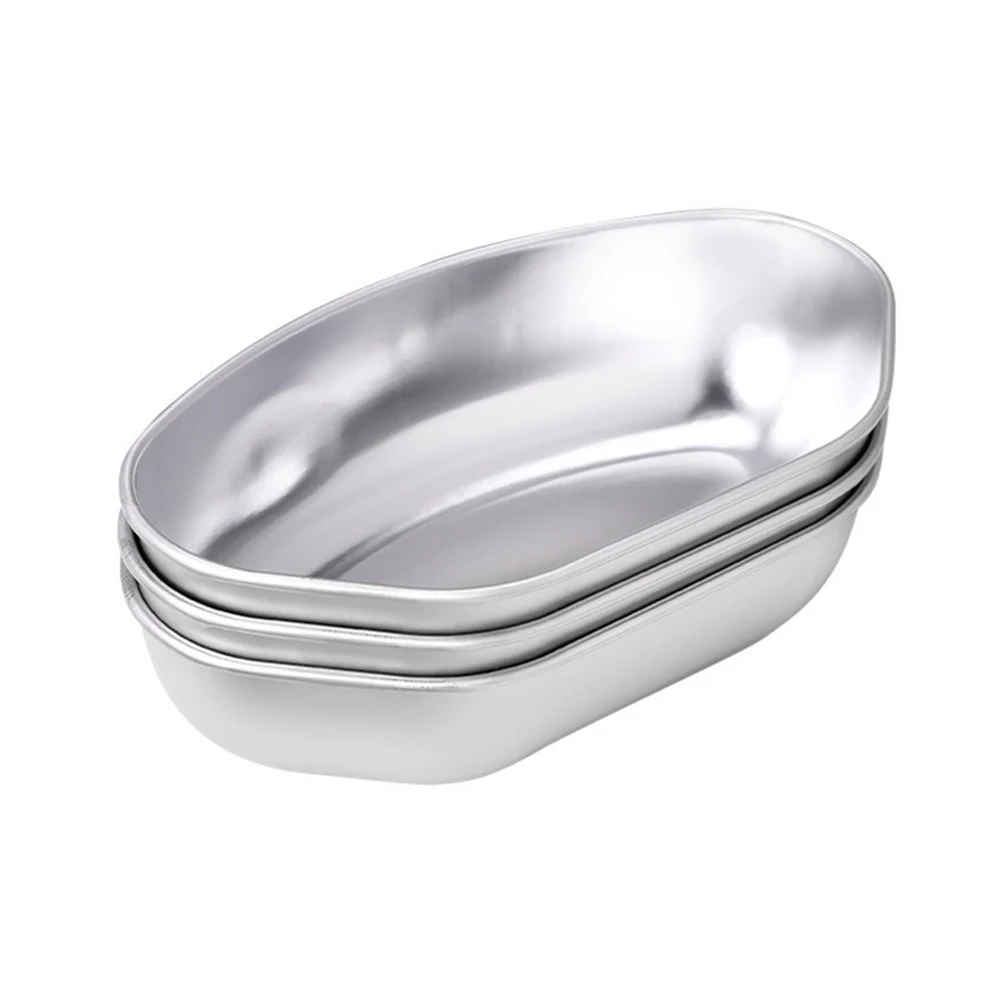 Cooking At Home Divided Steaming Set Home Kitchen Steamer Divided Food Steaming Container 3-Piece Steaming Set