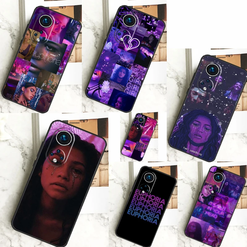 American TV Euphoria Zendaya Rue Case For Honor Magic 6 Pro 5 Lite 50 70 90 X6 X7 X8 X9 Honor X6a X7a X8a X9a X8b X9b Cover