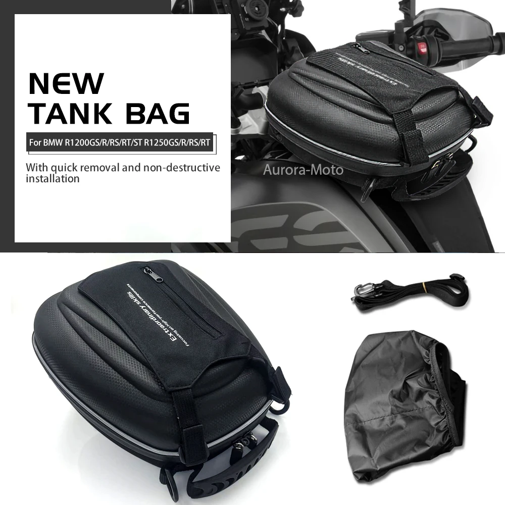 

For BMW R1250GS R1200GS Adventure LC R1200R R1100S R1250RT Tank Bag Motorcycle Navigation Waterproof Bags Tanklock Accessories