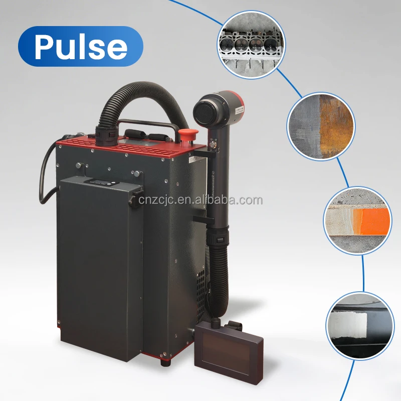 

Импульсный лазерный очиститель для удаления краски и ржавчины 100 Вт, 200 Вт, 300 Вт, 500 Вт, портативный лазерный очистительный аппарат