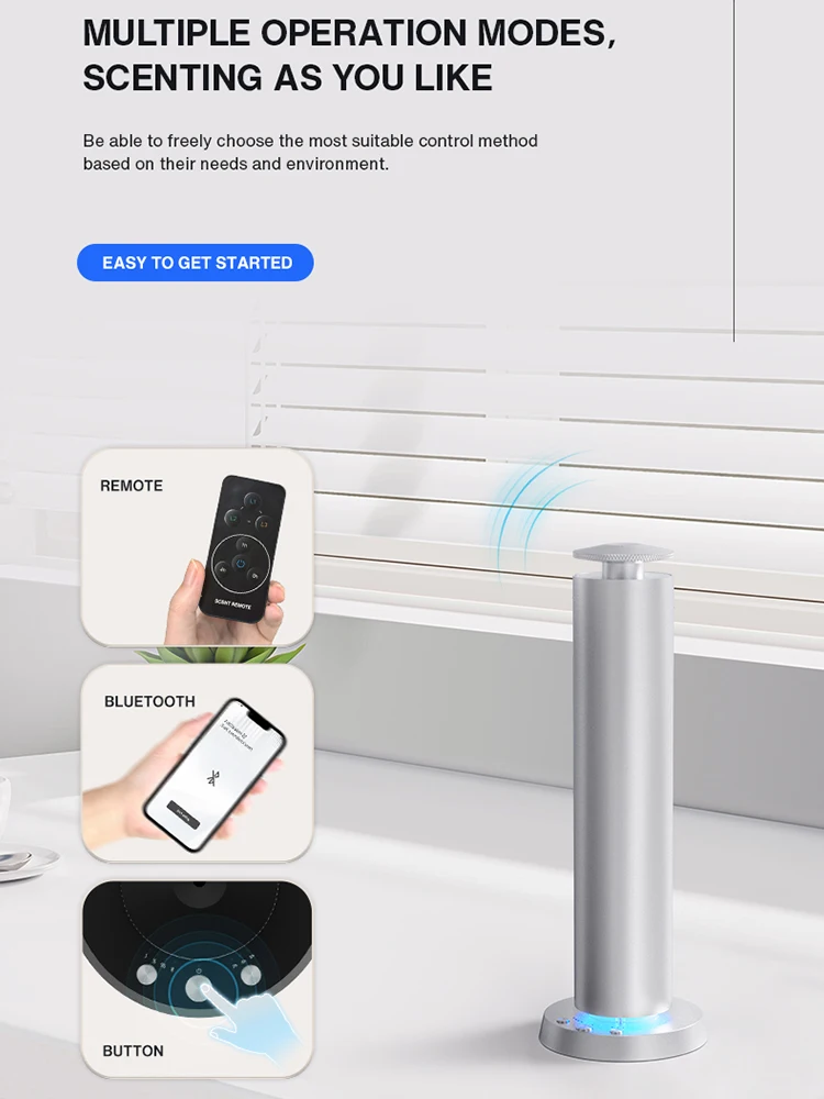 NAMASTE 200m3 الذكية الكهربائية رائحة الموزع بدون ماء المنزل العطر الناشر قابلة للشحن الروائح آلة نشر الهواء #3