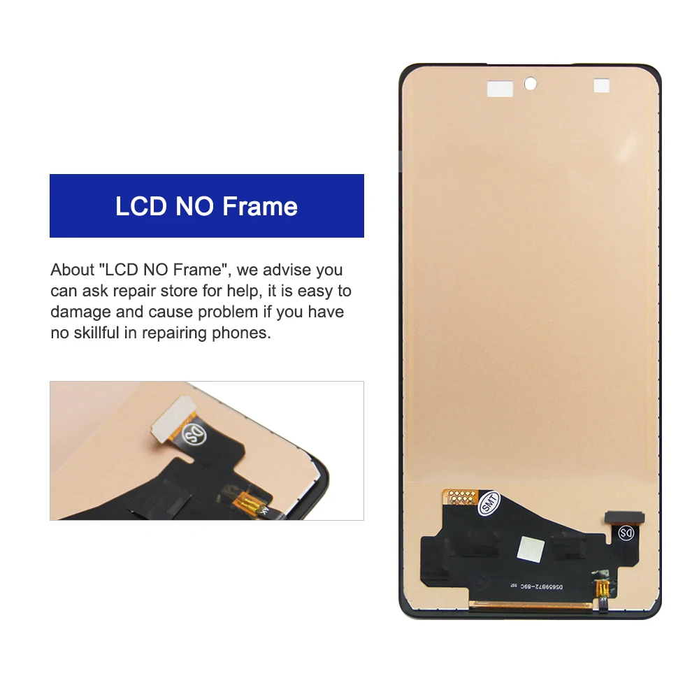 100% Tested For Samsung A72 4G SM-A725F A725M LCD Display Touch Screen Digitizer Assembly Replacement For Samsung A72 LCD