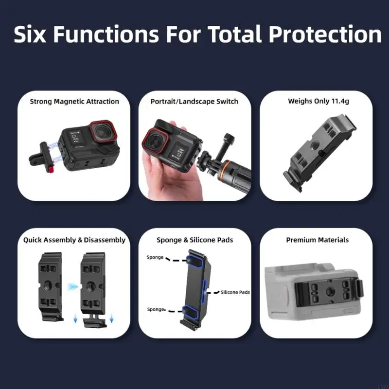 15YA Battery Cover Vertical Shootings Quick Release Battery Caps for 2 Two Interfaces