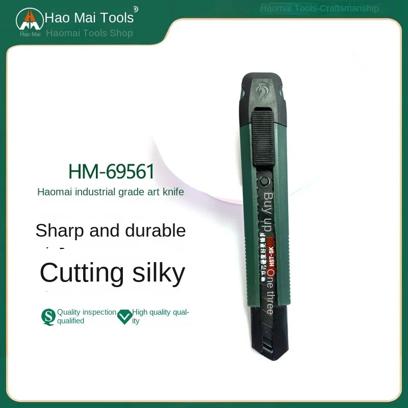 

HaoMai Industrial grade Utility Knife Wallpaper Knife Paper Cutter Tool Art Knife