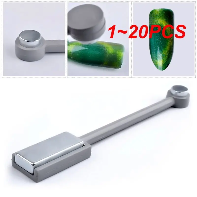 1~20PCS Double Head Professional Nail Decoration Versatile Dual Magnetic Heads For Precise Designs Creative Nail Designs