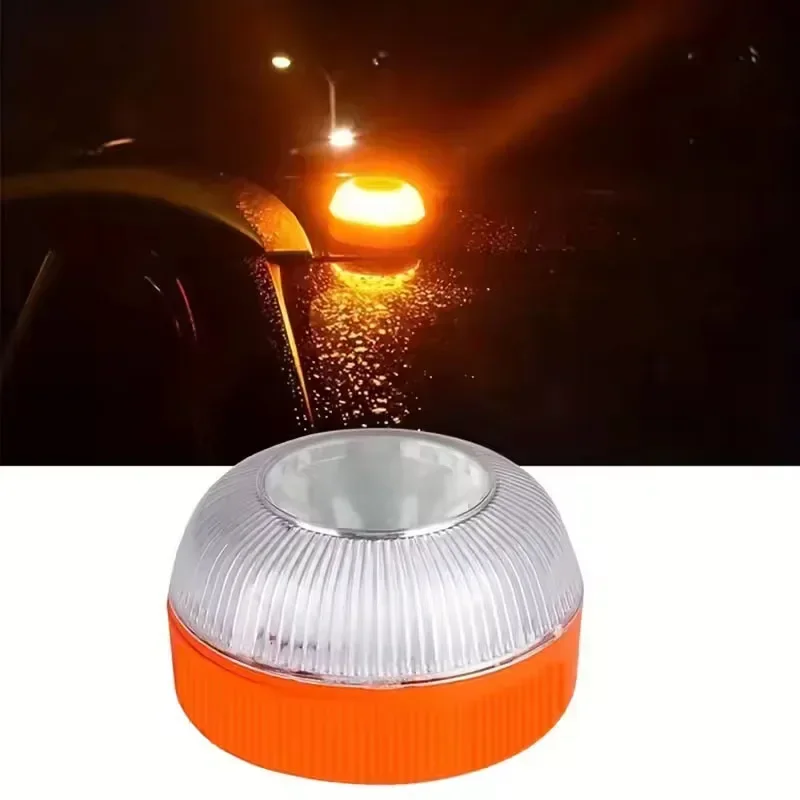 

Led Car Emergency Light Flashing Warning Lamp Magnetic Induction Road Accident Light Portable Strobe Warning Light Emergency