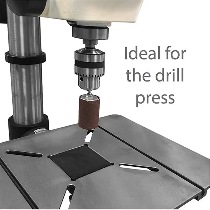 ABKP-Sanding Drum Kit Drill Press Sander Attachment Sanding Sleeves Kit