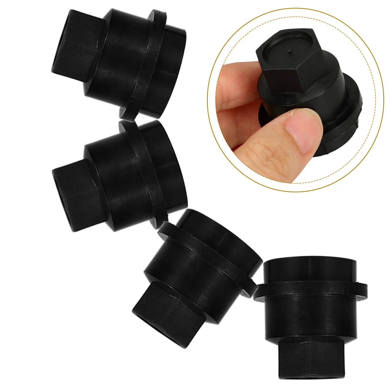 

20 Pcs Car Automotive Tire Fixed Nut Sleeve Lug Covers Automobile Wheel Screw Caps Bolt