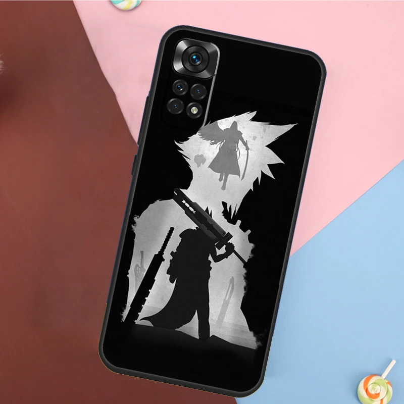 Final Fantasy Poster Case For Xiaomi Redmi Note 11 Pro 11S 8 9 12 10 Pro 10S 9S Redmi 9 10 12C 9C 10C Back Cover