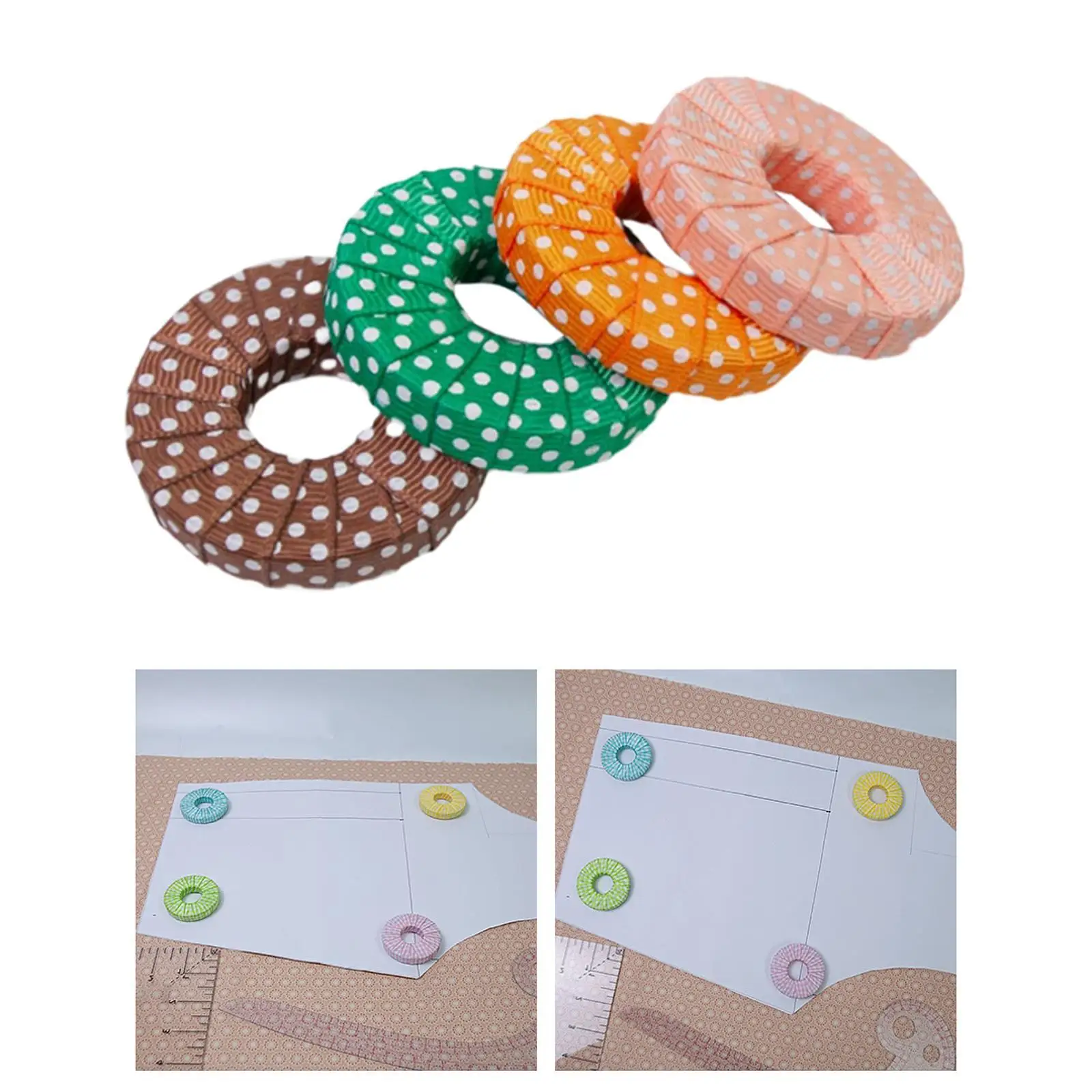 4pcs Pattern Weights Sewing Materials Round Cloth Weight Fabric Accessories for Tailoring Projects