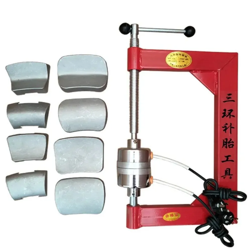 Automatic Tire Repair Machine Inner Outer Vulcanizer Hot Patch Tool Vacuum Tyre Fixing Device With Temperature Control System