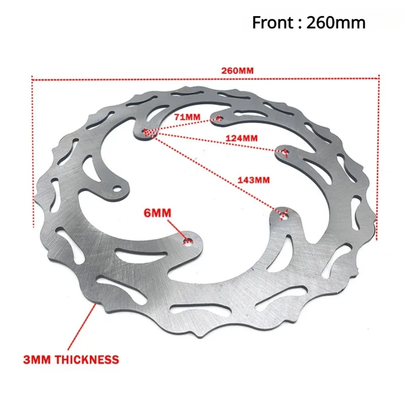 Front Brake Discs