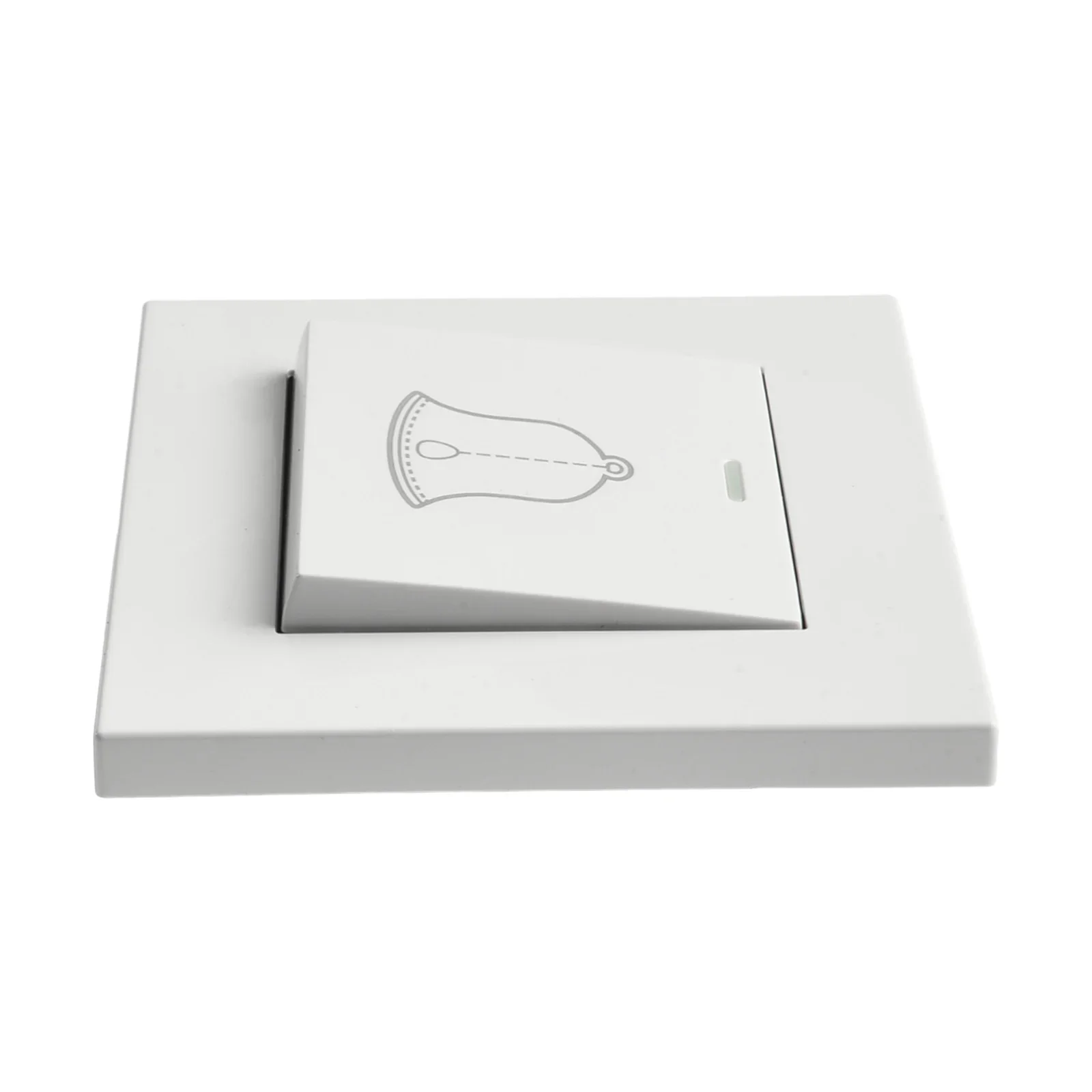 Bell Switch Door Bell Panel Push Button Self Consuming Power Type White Dimension Electrical Current Panel Type