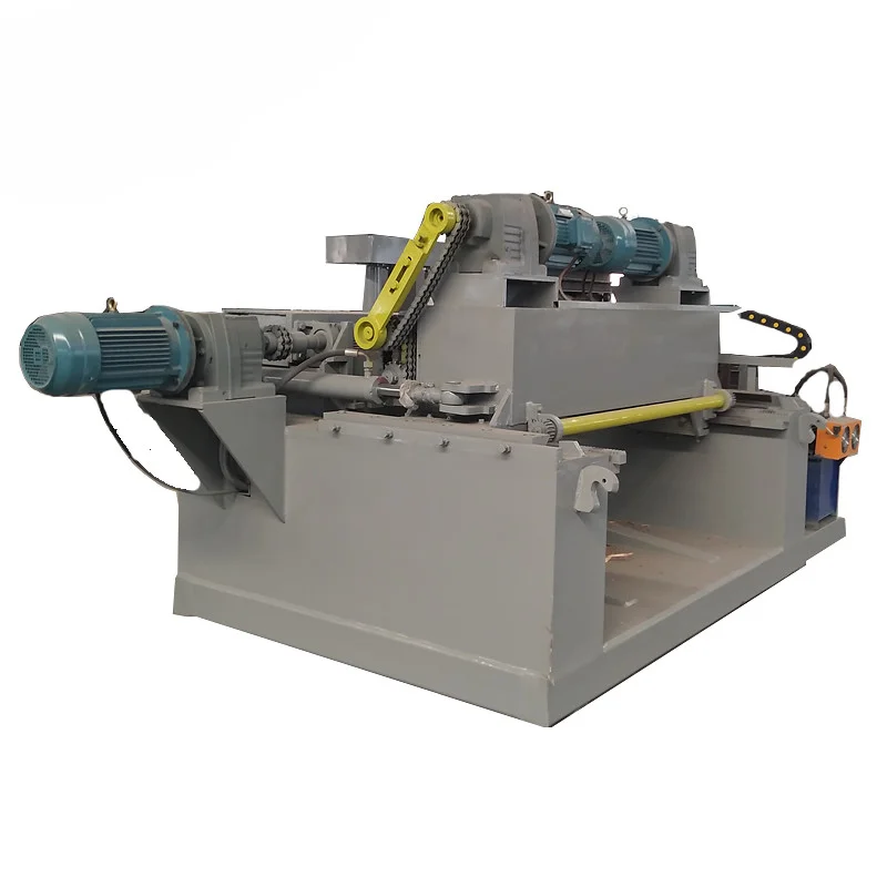 Fully automatic wood veneer planer with durable motor, pump, gear bearings