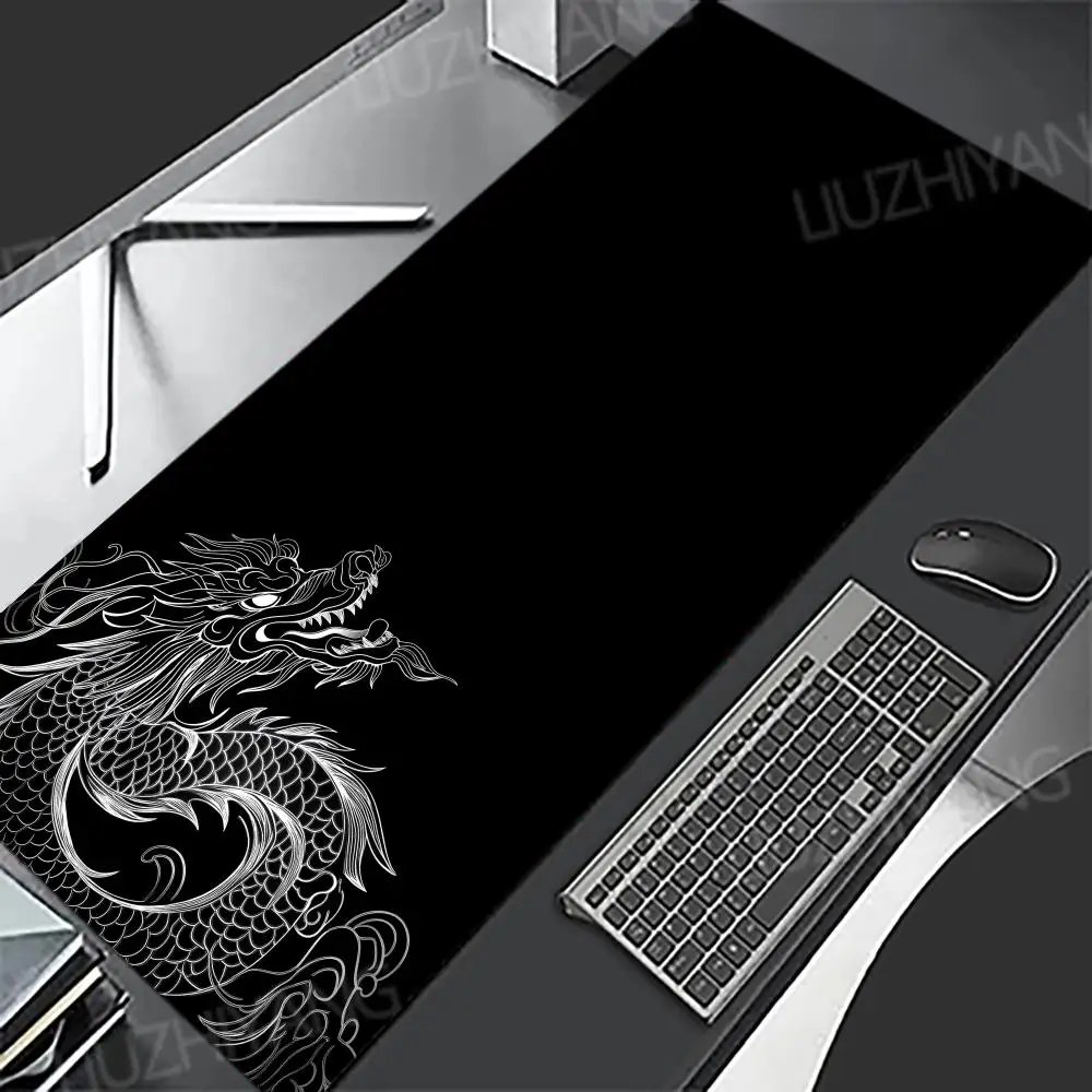 Japan Dragon Mouse Pad Rubber Anti-slip Keyboard Table Mats Large Gaming Computer Office Mousepads XXL Game Laptop Long Desk Mat