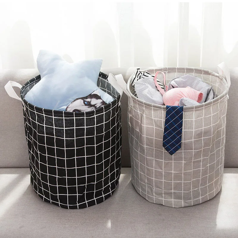 Household Foldable Laundry Basket, Toy Storage Bucket, Dirty Clothes Basket - for Storing Dirty Clothes, Fabric Storage Bucket