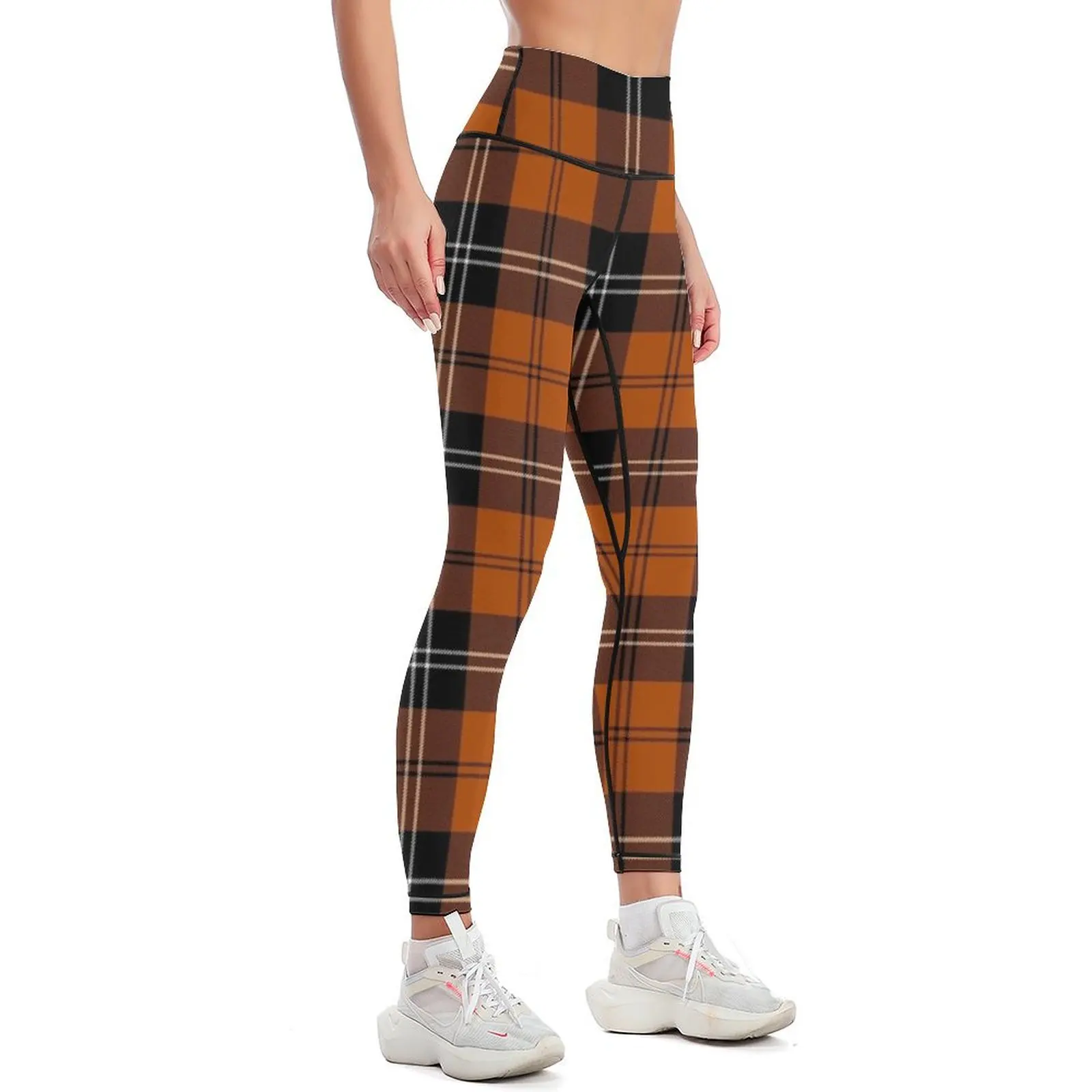 Ramsay Red Ancient Tartan Clan Ramsay Cute Tartan Leggings for girls exercise clothing for joggers for Womens Leggings