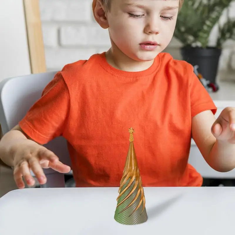 3D Pyramid Statue Pass Through Pyramid Fidget Toy Pyramid Passthrough Sculpture Stress Relief Desk Toy Egyptian Pyramid Display