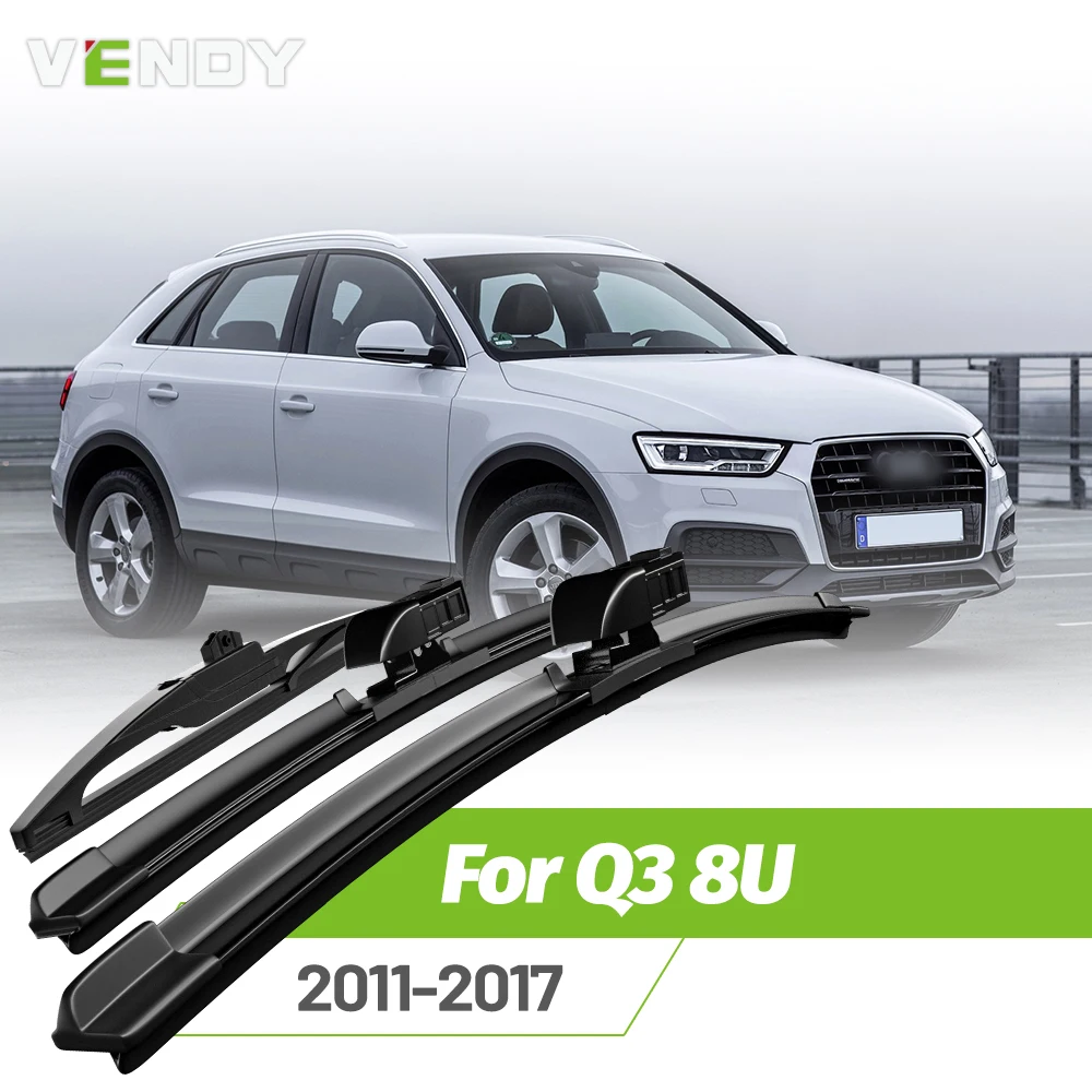 

Комплект передних и задних щеток стеклоочистителя для Audi Q3 8U MK1 2011-2017, щетки для лобового стекла, 24"+20"+16"