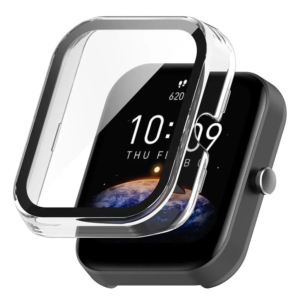 Screen Protector Case Cover For Amazfit Bip 3 Bip3 Pro Smart Watch Protective Cover Bumper Shell Protection Frame