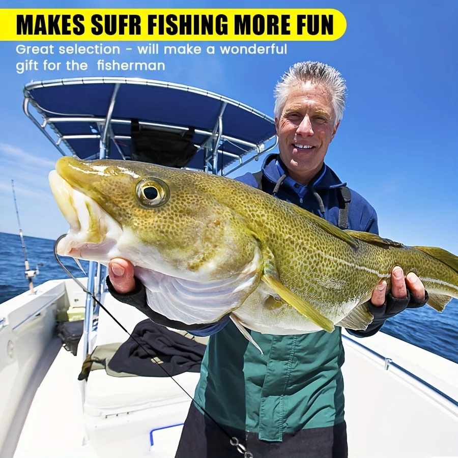 Anzuelos forjados caña larga para Surfcasting con ojo de acero - imagen 4