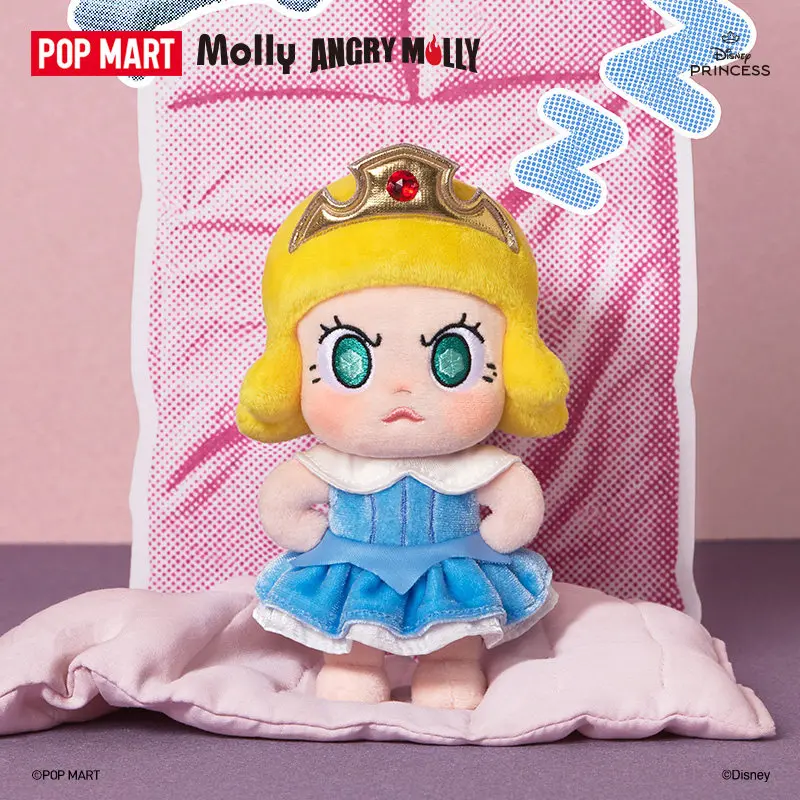 POPMART Angry Molly [PLAY] Disney Princess Series Mystery Unbox Bag Vinyl Plush Pendant Cute Anime Present Set
