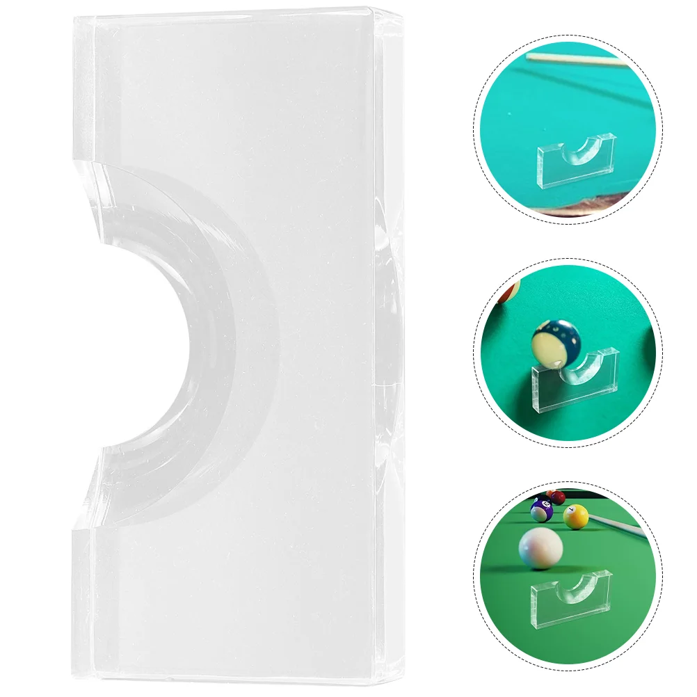 

Snooker Locator Indoor Billiard Marker Accessories Pen Ball Position Acrylic Tabletop