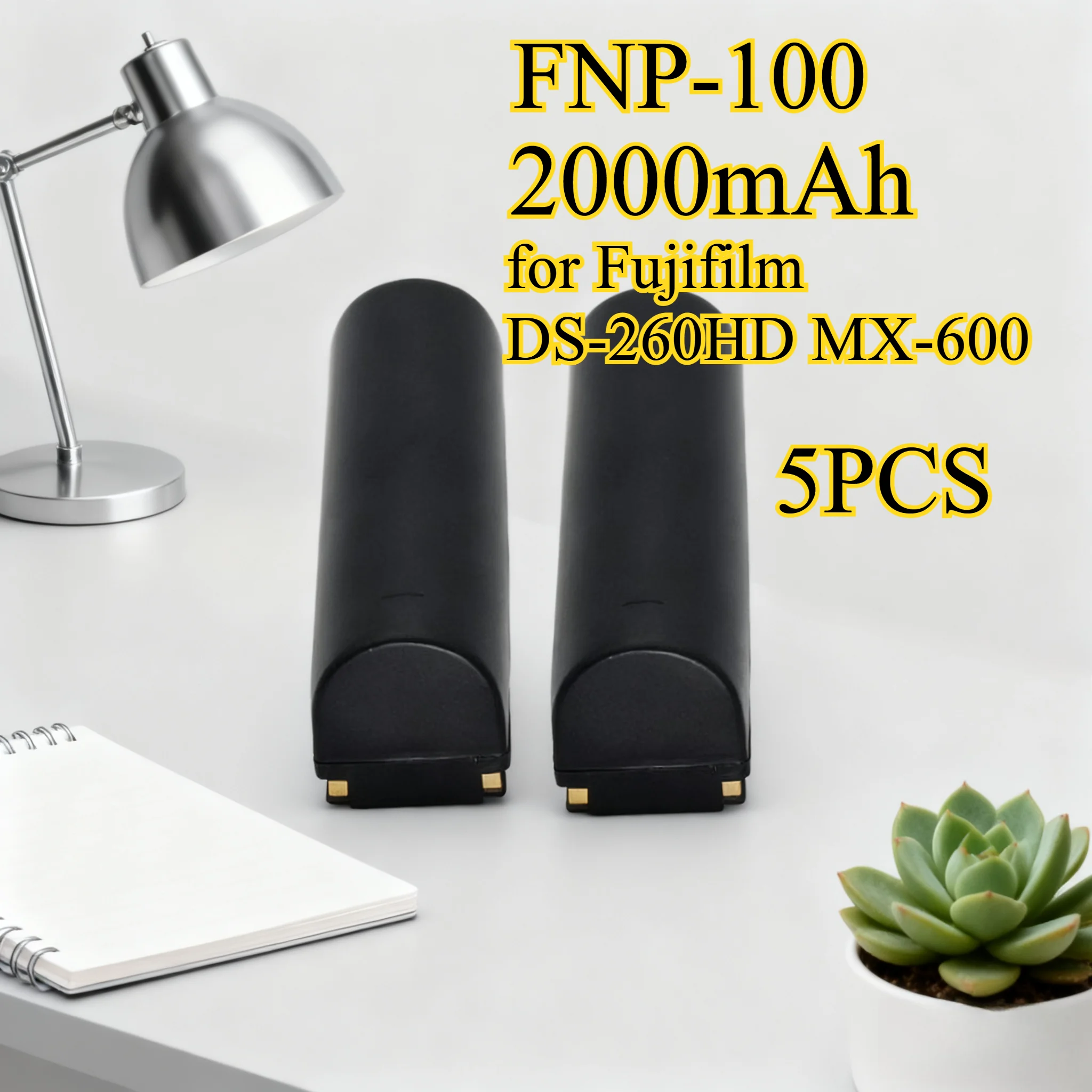 

5 шт., 2000 мАч, сменный аккумулятор FNP-100 для Fujifilm DS-260HD MX-600 ZOOM/MX-700 FNP-100 NP-100, литий-ионный аккумулятор большой емкости