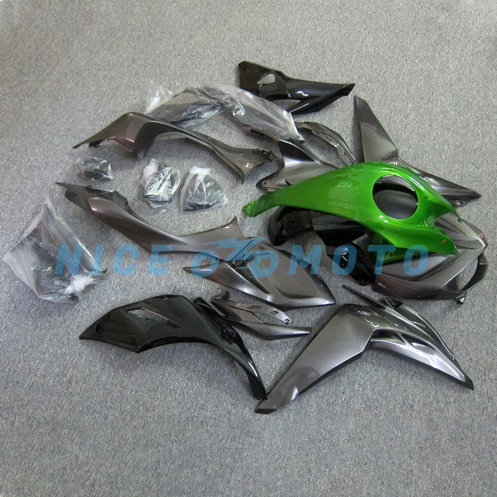 غطاء دراجة نارية أخضر بتصميم جديد مناسب لـ Kawasaki Z1000 2015 2016 2017 2018 2019 Z1000RR Z1000 RR مجموعة هدايا