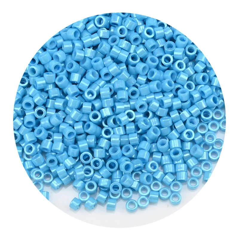 13750 Stück/Set 2 mm große japanische Glasperlen, zylindrische Perlen für die Schmuckherstellung, Halskette, Armband, DIY-Zubehör, 11 Farben – Detail 30