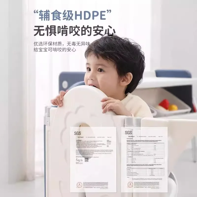 Fence safety crawling mat