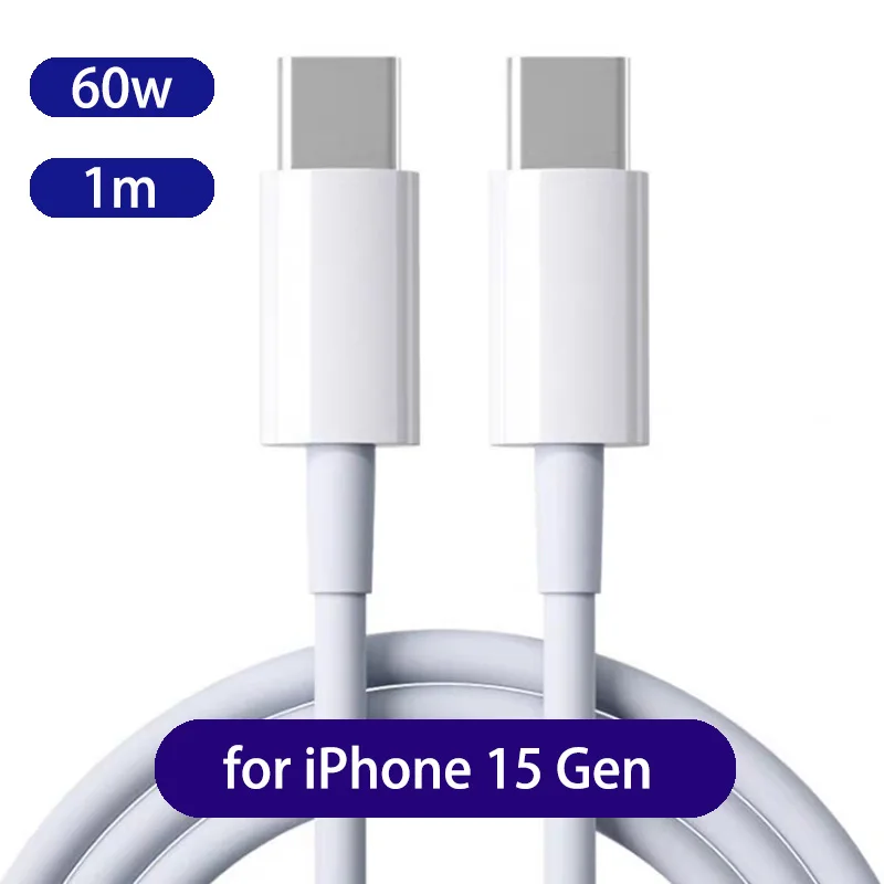 สายชาร์จ 60W USB-C สำหรับ iPhone 15 Pro Max ที่เหมาะกับการใช้งานจริงในชีวิตประจำวัน