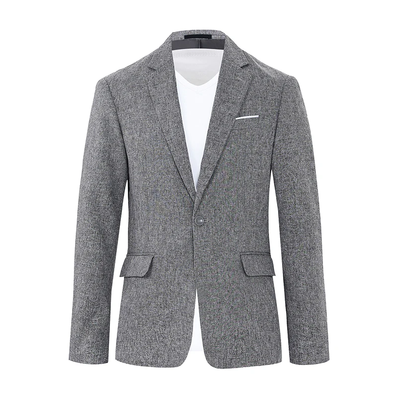 

Suit Blazer Jacket Men's Casual Summer Blazer Lightweight Single-Breasted Men's Jacket Wedding Office Outdoor Casual Occasions