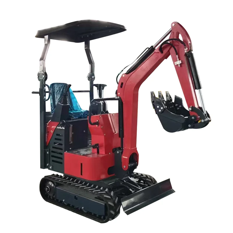 Customized 1200kg Small Diesel Engine Excavator with Hydraulic Bucket - Factory Direct Sale