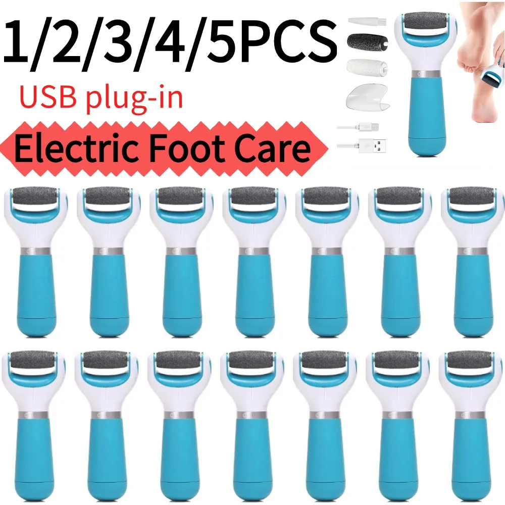 Electric Foot Care Machine Exfoliator Pedicure Tool Foot Grinding File Skin Care Device Foot Care Tool for Dead Skin Removal
