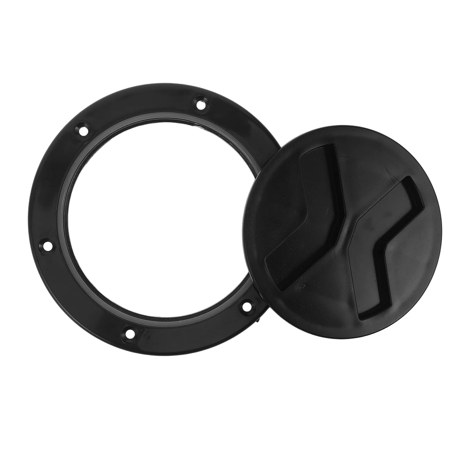 لوحة سطح القارب غطاء فتحة مستديرة غير قابلة للانزلاق قابلة للفصل مقاومة للماء فحص الوصول البحري لليخوت كاياك