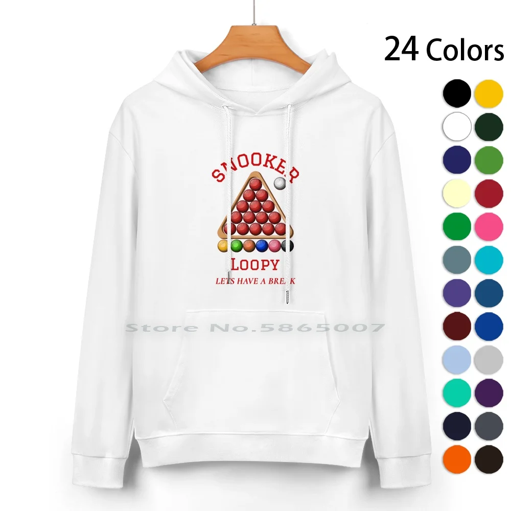 Snooker Casual Clothing And Apparel Pure Cotton Hoodie Sweater 24 Colors Billiards Funny 8 Ball 147 Game Balls Black Eight