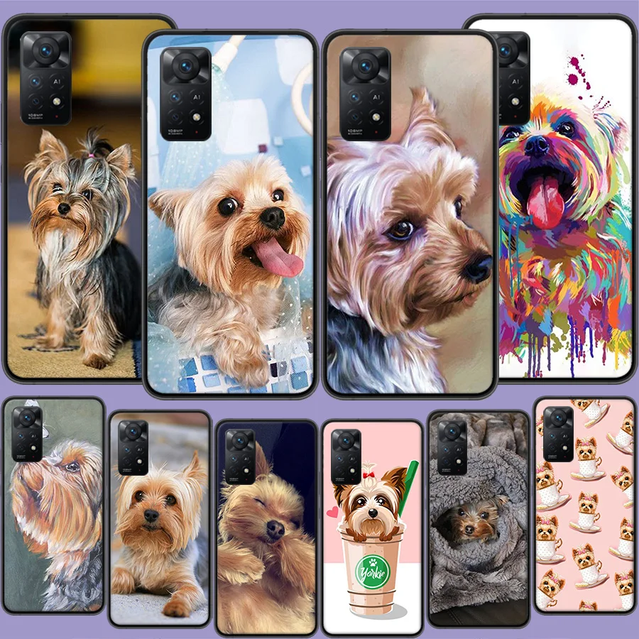 Yorkshire Terrier Dog Phone Case For Redmi Note 13 5G Plus 12C 12 10A 10C 10 9 8 9A 9C 9T 8A S2 K60 K70 Pro 7 7A 6 6A Xiaomi A2