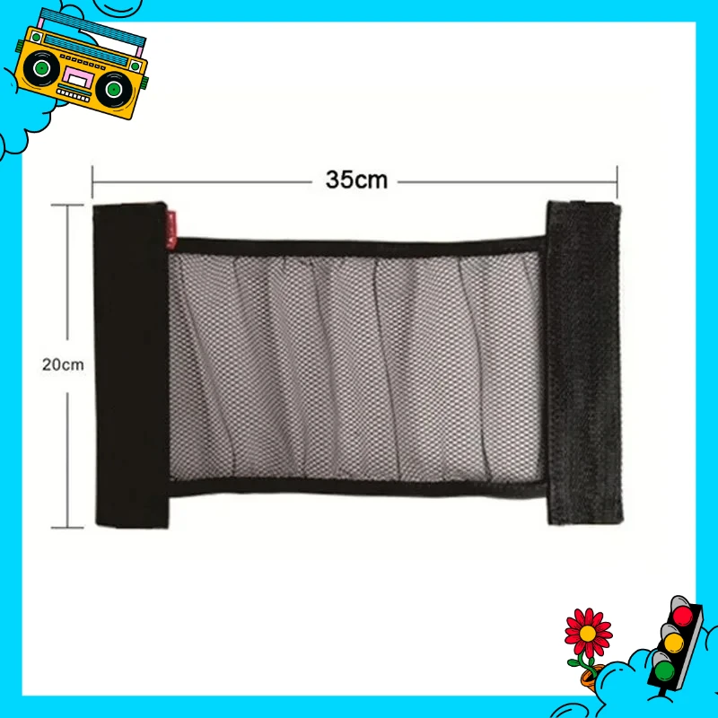 سيارة الخلفي الخلفي الجذع شبكة مرنة الأشرطة الثابتة سيارة الداخلية المنظم طفاية تخزين صافي المقعد الخلفي تحديد حقيبة اكسسوارات السيارات