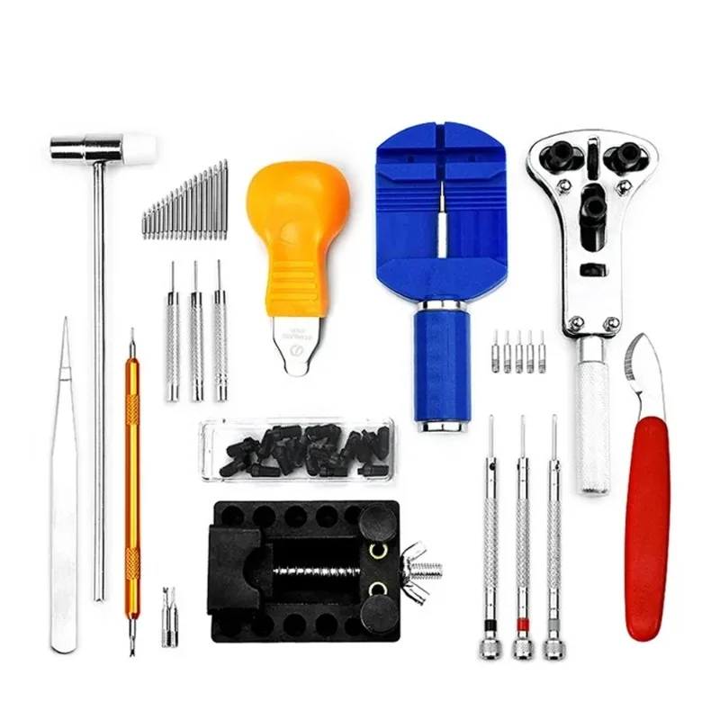 Bestsellers 147pcs Watch Repair Tool Kit  Watch Maintenance Set Battery Replacement Strap Adjustment Disassembly Installation
