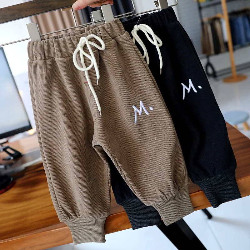 Baby Spring Wear Sports Long Pants Boys and Girls Autumn Wear Children\'s Casual Pants Baby Loose Fashion