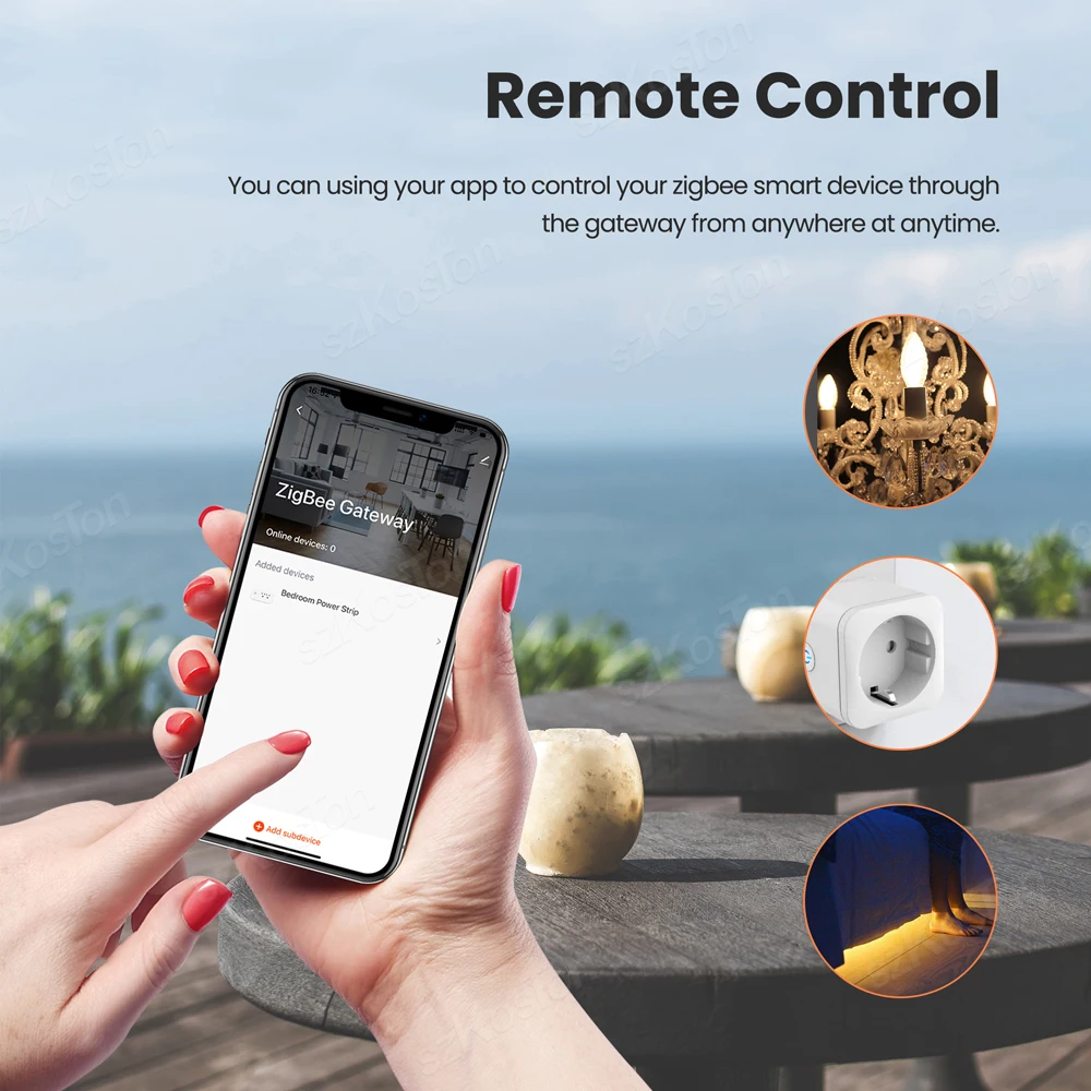 For Homekit Tuya Zigbee 3.0 Gateway Hub Smart Home Bridge Smart Life APP Wireless Remote Voice Control Works with Alexa Google