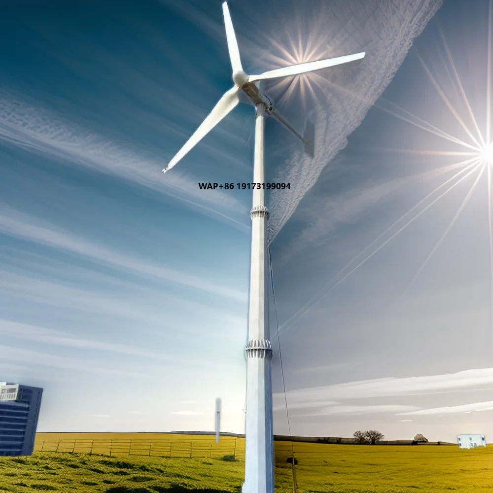 

10KW Vertical Wind Generator System for Smart Home CE Certified 48V Output Voltage Good Priced 15KW 20KW Wind Turbines