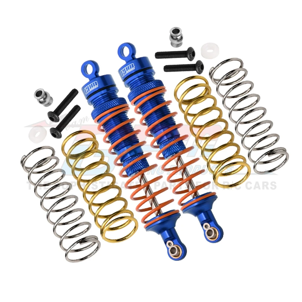 GPM Metalen Aluminium 102MM Bold Achter Schokdemper Montage voor Traxxas 1/10 Rustler Hoss Slash 4X4 VXL RC Auto Upgrade Onderdelen