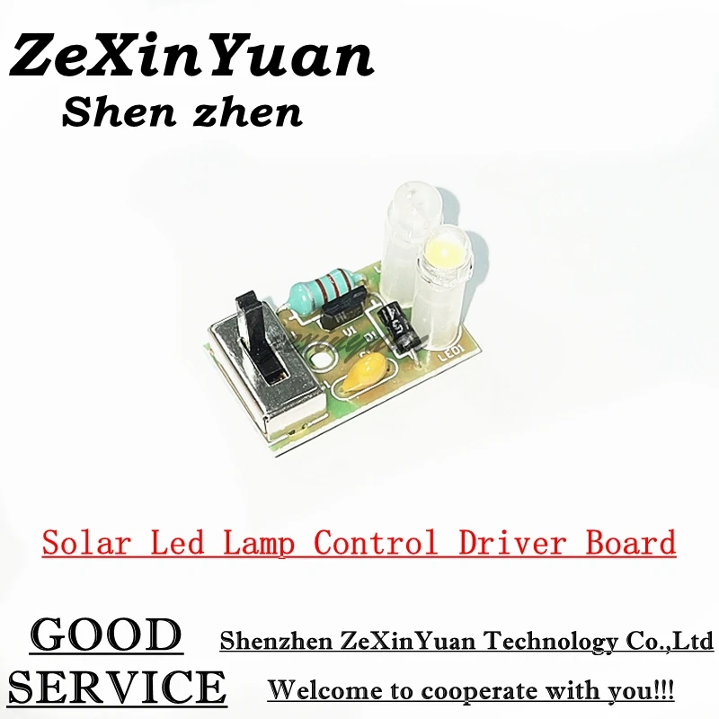 Módulo solar de lâmpada de rua embutida, publicidade, coluna de parede, cabeça de lâmpada, latas, placa de circuito, driver de led