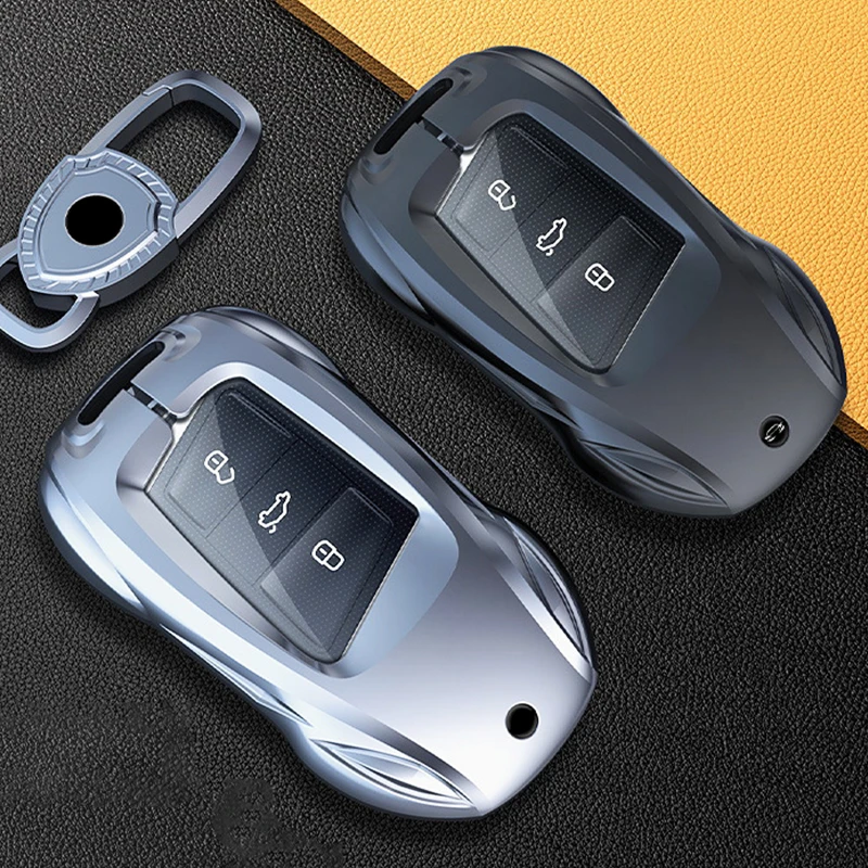 

Fashion Zinc Alloy Car Remote Case Cover for VW Volkswagen Golf 7 MK2 MK7 SEAT Ibiza Leon FR 2 Ateca Aztec Tiguan Skoda Octavia