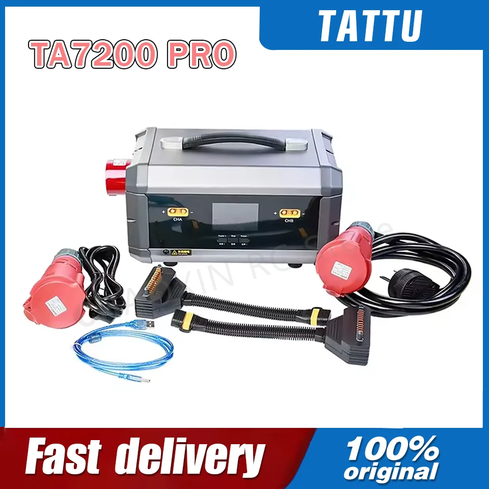 

Tattu TA7200 PRO Dual Smart Charger 120A 7200W or 12S-18S LiHV LiPo Tattu Smart battery