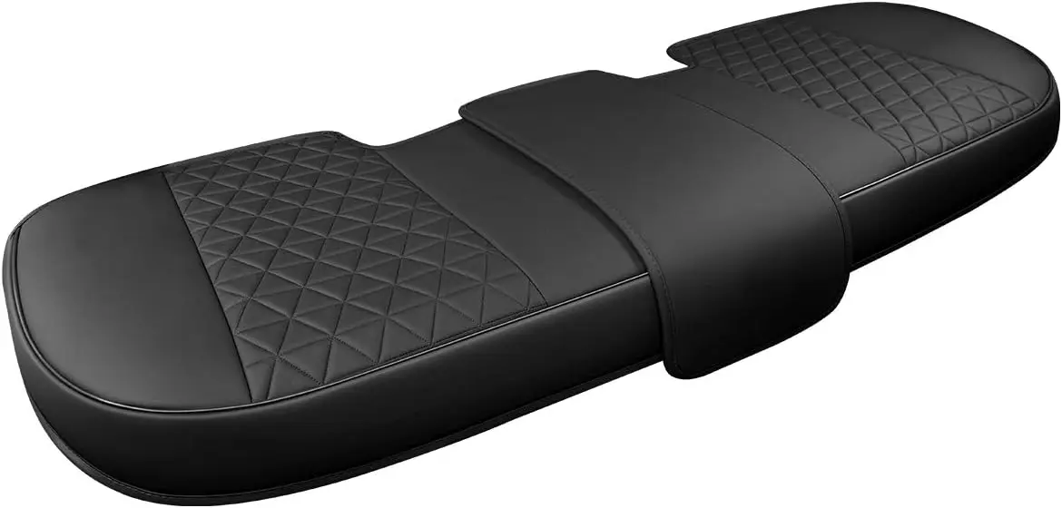 

Adjustable PU Leather Rear Car Seat Cover, Waterproof & Easy to Clean, Fits Most Sedans SUVs Trucks